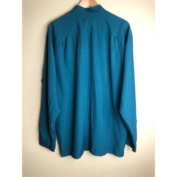 Pronti collection by phita  Buttondown Shirt Men's L Green color - Picture 5 of 12